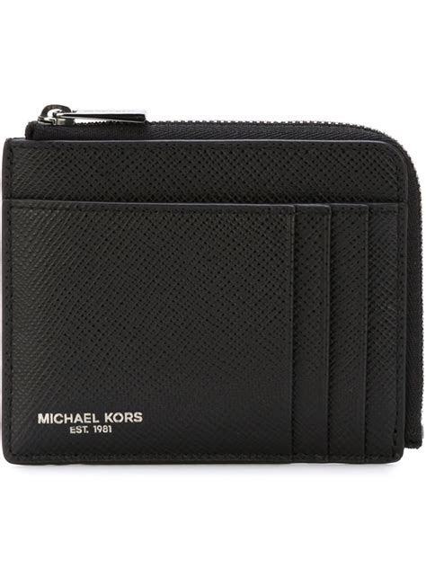 travel wallet michael kors for men|Michael Kors zippered wallet.